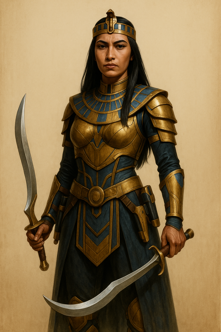 Nefertari of the Crimson Alliance Universe