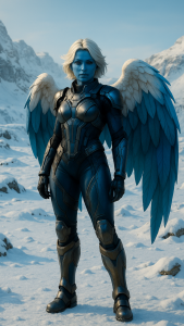 Female Icelandia warrior Freija