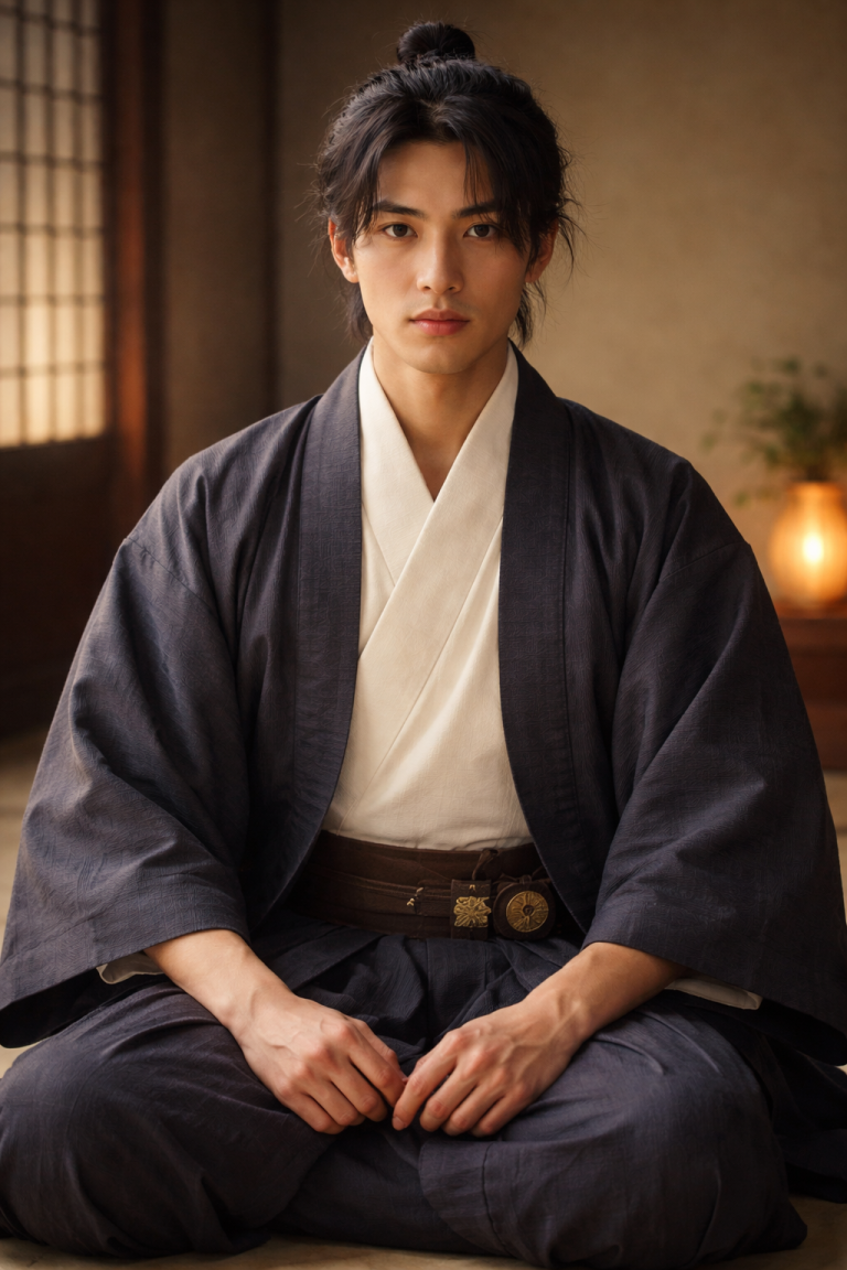 Initiate Hiroto is a mid-20s man who is seeking truth and knowledge through spirituality.