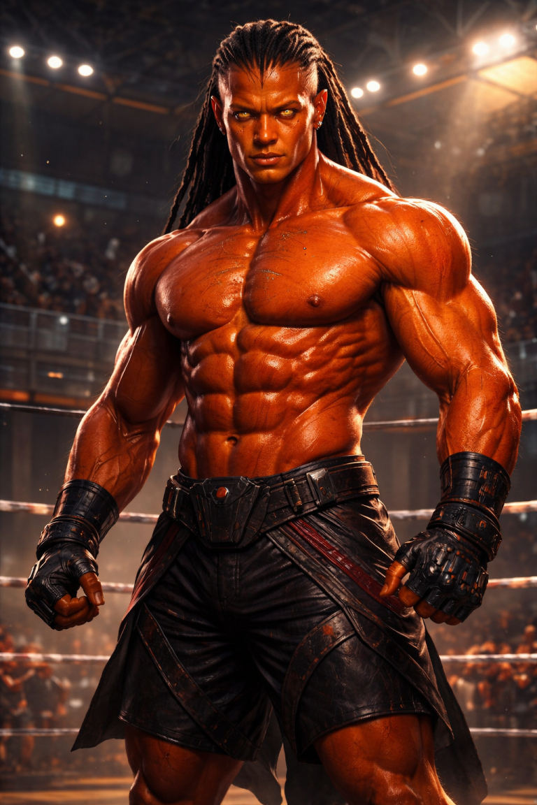 Loren from Brakus. Huge fighter and managed by Yariq