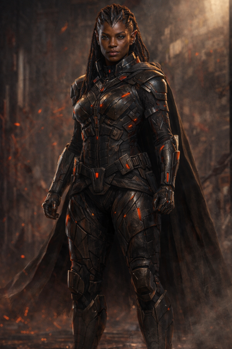 Qynne. Fiancée to Yariq from Threx Prime. Vanguard warrior.