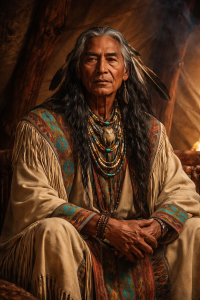 Chief Eshona of the Navajo reservation part of the Crimson Alliance Universe.