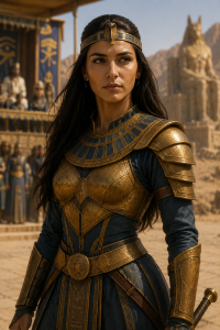 Nefertari Amana from Nefertari - Birth of a Chantress part of the Crimson Alliance Universe (CAU)