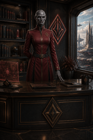Commander Rayden of the Smuggler's Guild